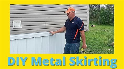 metal skirting for house